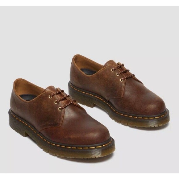 Dr Martens 1461 SR Brown Lace Parker Life Shield WP Leather 9W/8M SoftWair NEW main image 10